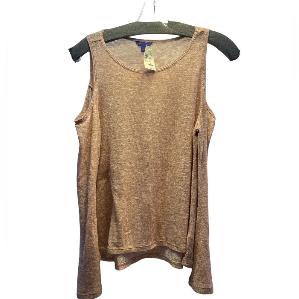 Aeropostale Dusty Pink Cold Shoulder Long Sleeve